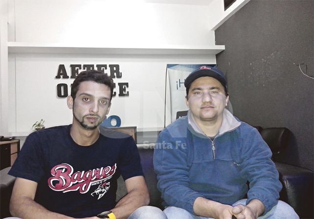 Dirigentes. Sebastián Carrión (vocal) y Leandro Costamagna (presidente) reconocieron su satisfacción por concretar lo que era un sueño para ellos.