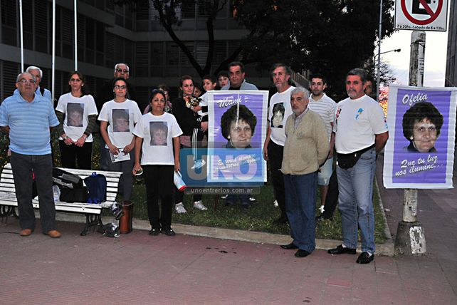 El permante pedido de Justicia de la familia y amigos de Ofelia Kessel (Foto: Archivo UNO/Ilustrativa)