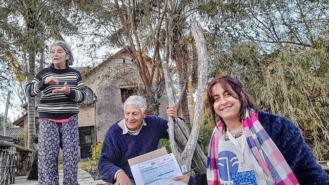 Experiencia. Notamos la presencia de muchas personas mayores que aún viven en zonas casi despobladas