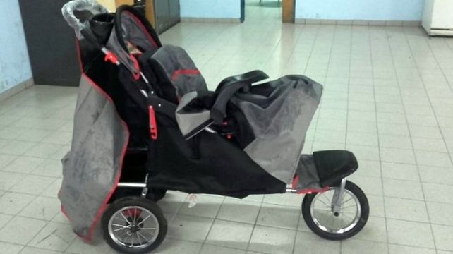 En Río Negro un preso intentó escapar de una cárcel en un cochecito de bebé