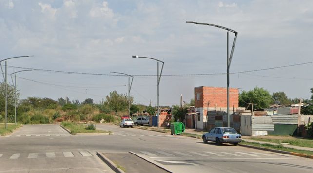 La zona donde fue hallado el cuerpo dentro de una bolsa de arpillera blanca.&nbsp;