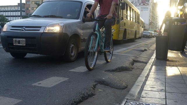 Los ciclistas piden bicisendas más seguras.&nbsp;