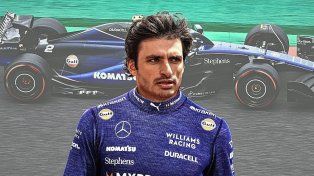 Carlos Sainz debutará con Williams en los test de Abu Dabi.