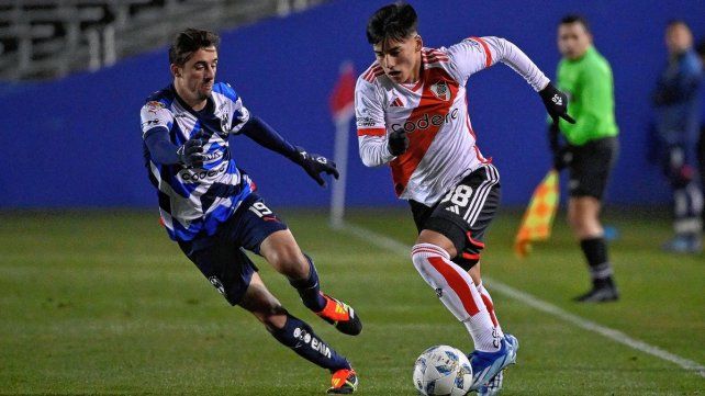 River Plate empató sobre el final ante Monterrey en su segundo amistoso disputado en Dallas.