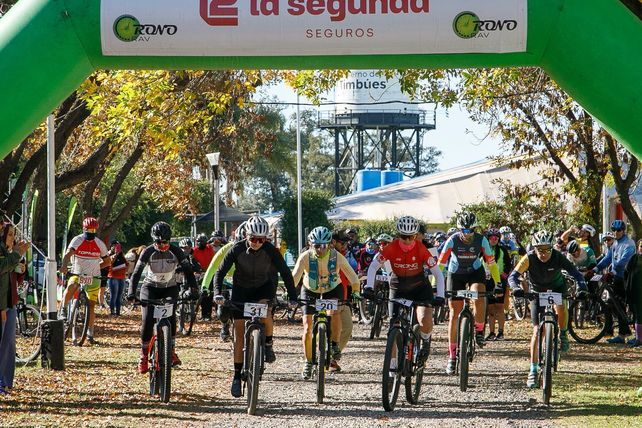Timbúes: éxito total en la cuarta edición del Rural Bike con más de 200 ciclistas