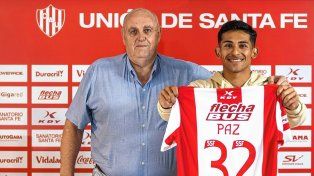 Unión informó la extensión de contrato con Nicolás Paz