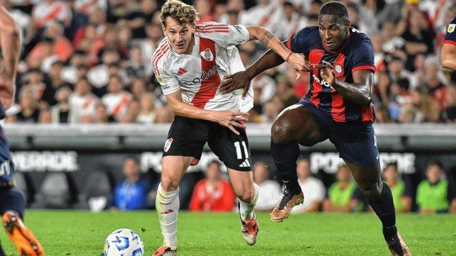 River y San Lorenzo empataron 1 a 1 en el Monumental.