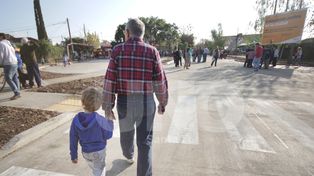Se habilitaron las obras de pavimento definitivo de dos cruces de calle