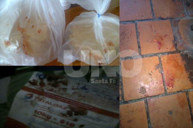 El delincuente intentó agredir a los dueños y resultó herido.