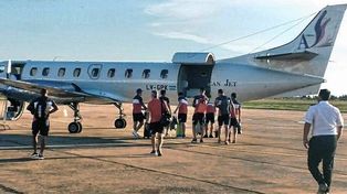 Unión viaja en avión a Mendoza para visitar a Godoy Cruz