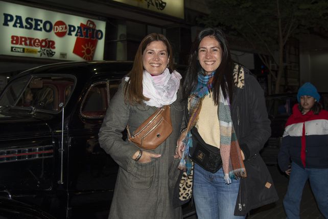 Silvana y Rocío Espinoza.  