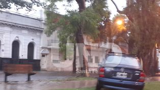 Una mañana pasada por agua y varias complicaciones en la ciudad