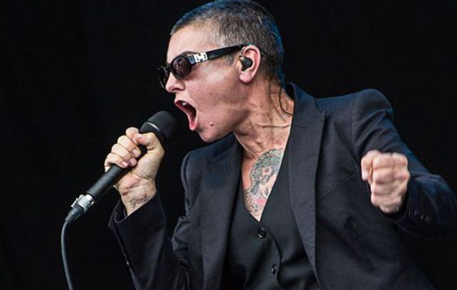 La cantante irlandesa Sinead OConnor