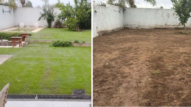 El antes y el después de la casa en alquiler al que los inquilinos le quitaron todas las mejoras que le habían hecho
