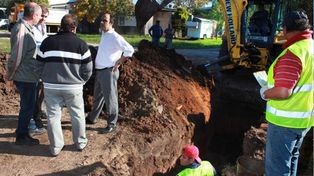 Se inaugura el desagüe Arenales en Barrio Upcn-Sayago