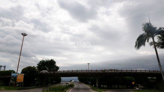 Miércoles gris e inestable en la ciudad de Santa Fe