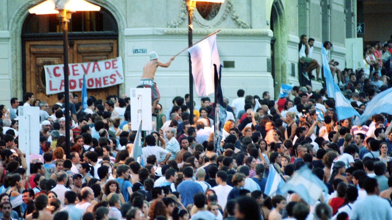 Las dolorosas imágenes del trágico diciembre de 2001.