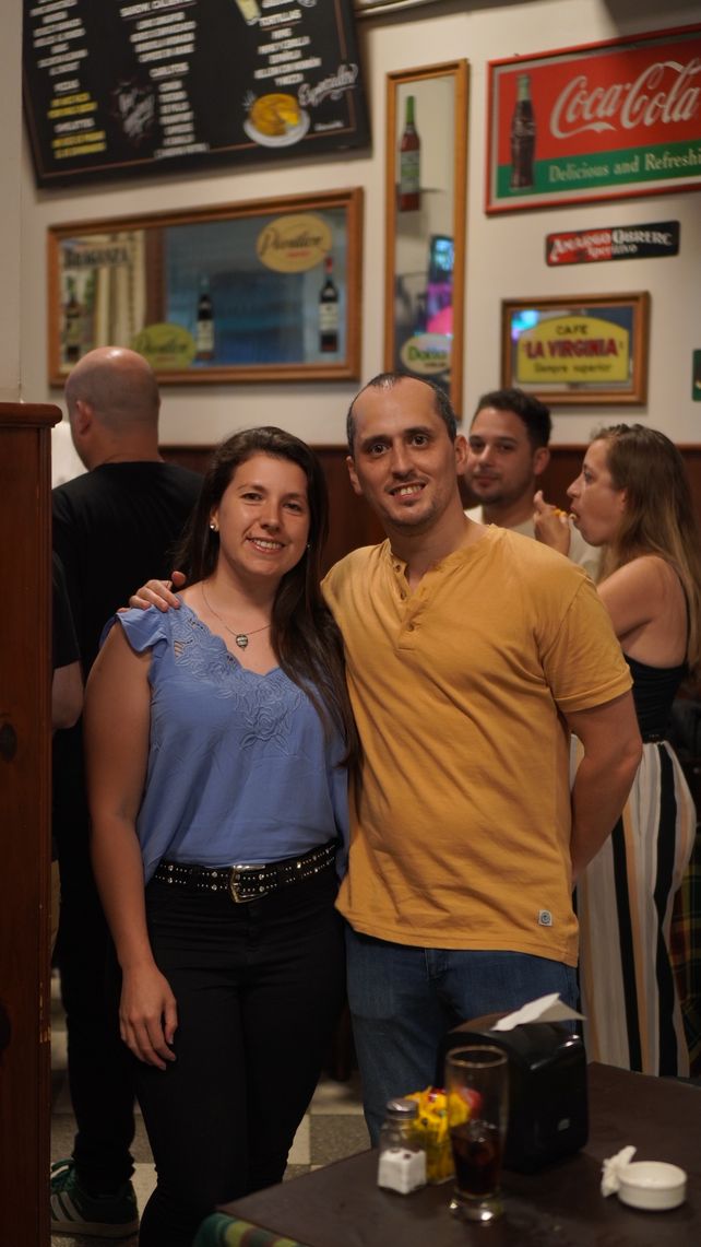 Clientes participaron de los festejos