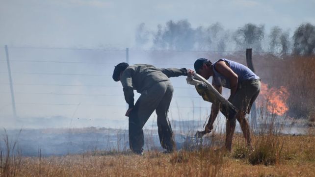 Corrientes en emergencia por la sequía y los incendios&nbsp;Foto: @AMBLUISM