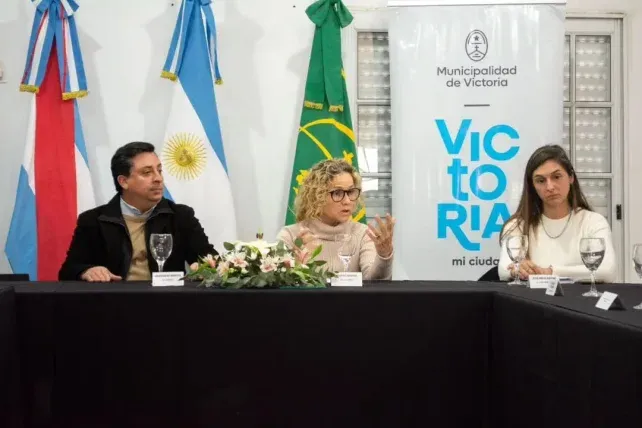 En Victoria se armó una mesa de trabajo por la bajante del río