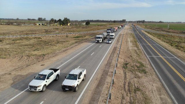 Habilitaron otros seis kilómetros de autopista de la ruta 34 al sur de  Rafaela