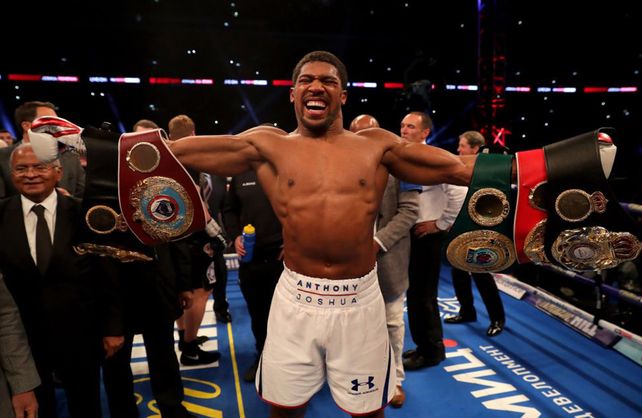 Joshua podría pelear ante Fury o Wilder