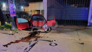 Chocaron en Blas Parera, salieron corriendo y abandonaron una botella de whisky&nbsp;