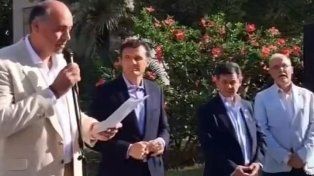 El embajador argentino Wenceslao Bunge Saravia participó del homenaje que se realizó en Cádiz por el 175° aniversario de la muerte del Libertador