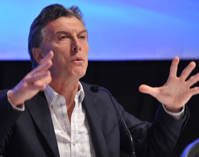 Macri dijo que se identifica con las banderas de Perón