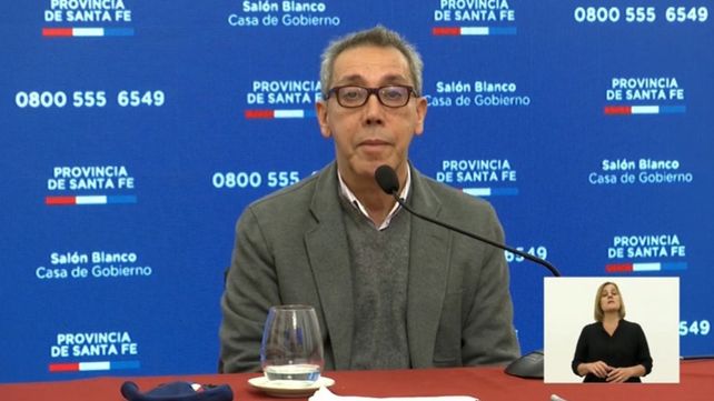El secretario de Salud de Santa Fe