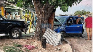 Chocaron tres vehículos en Puerto Sánchez