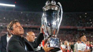 Gallardo se va como el DT más ganador de la historia de River