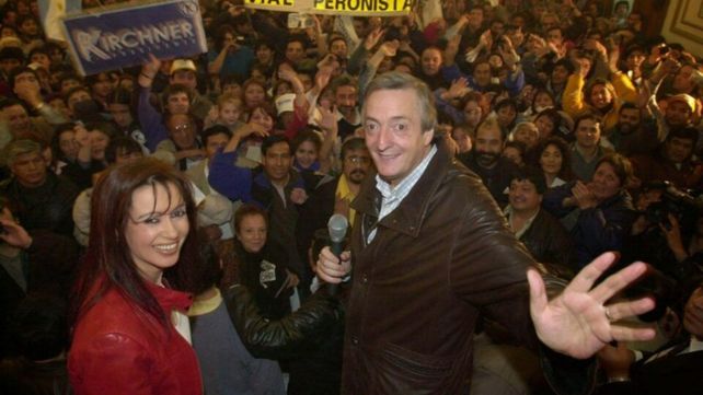 Néstor Kirchner y Cristina Fernández de Kirchner