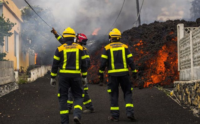 La erupción del volcán de La Palma en imágenes