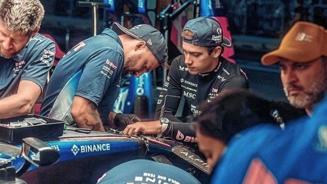 Franco Colapinto fue 20º en la práctica del GP de Qatar: cuándo vuelve a salir a pista