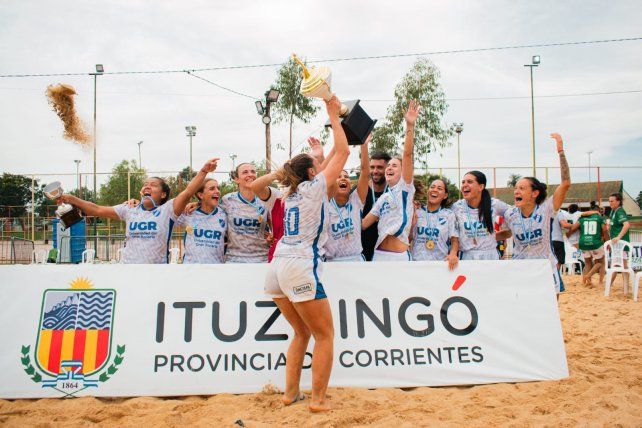Las chicas de Argentino fueron campeonas en la Liga Nacional en Corrientes.