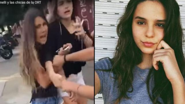 El papelón de la hija de Tinelli: a las piñas en una pelea callejera