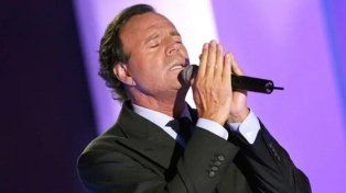 El cantante Julio Iglesias