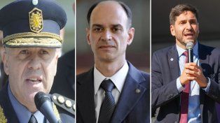 Los jefes policiales Rafael Grau y Omar Odriozola fueron denunciados por Maximiliano Pullaro, por entonces ministro de Seguridad de la provincia de Santa Fe