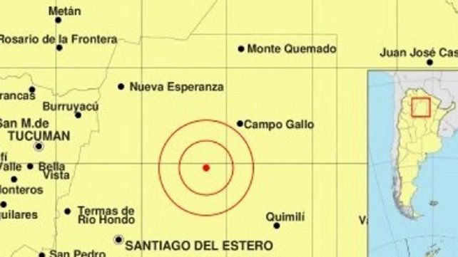 Un sismo de magnitud 5