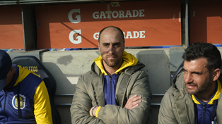 Matías Lequi disfrutó de su primer clásico ante Newells y fue con un triunfo.