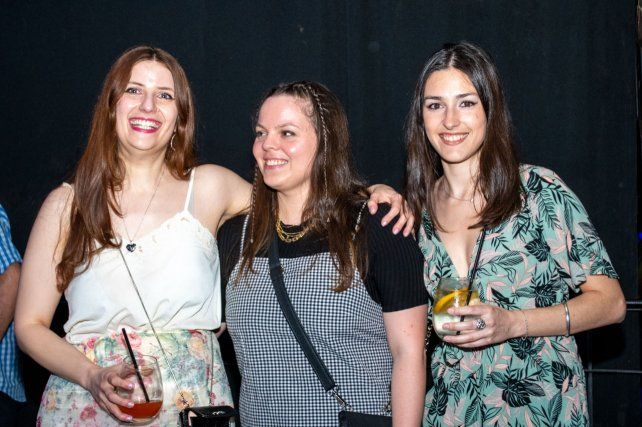 Florencia Tenaglia,  Gabriela Acevedo y Rebeca Rein.  