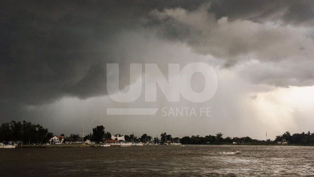Renovaron el alerta meteorológico para la zona centro de Santa Fe