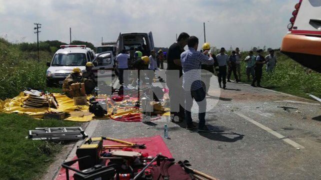 Santa Fe: Ya son 13 los muertos en el choque de micros en la ruta 33