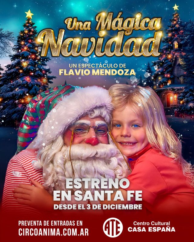 La magia de Flavio Mendoza vuelve a Santa Fe con Una mágica Navidad La magia de Flavio Mendoza vuelve a Santa Fe con Una mágica Navidad