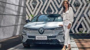Gabriela Sabatini es la nueva embajadora de los nuevos modelos eléctricos de la marca Renault