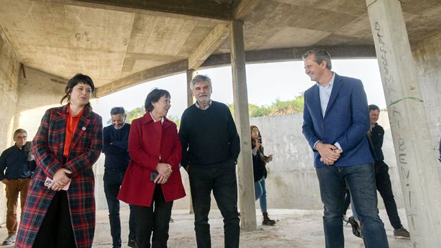 El ministro Daniel Filmus recorrió el Parque Nuevo