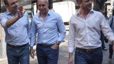 José Corral, Horacio Rodríguez Larreta y Roy López Molina buscan caminar juntos en la política nacional. José Corral, Horacio Rodríguez Larreta y Roy López Molina buscan caminar juntos en la política nacional.