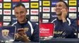 El divertido momento de Navas en conferencia de prensa: Me está llamando mi esposa