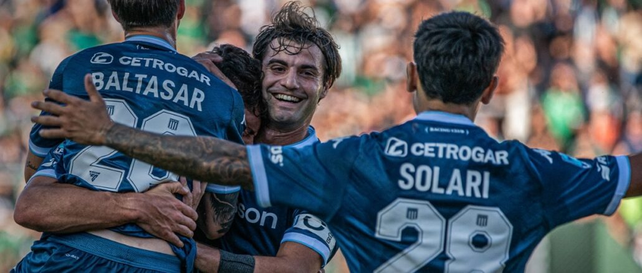 Racing venció a Banfield en una tarde cargada de polémica